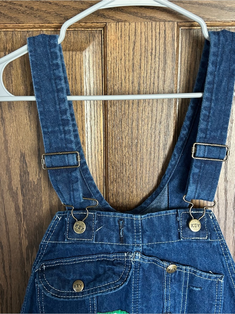 Men's Dark Blue Denim Overalls - Unbranded - Picture 3 of 7